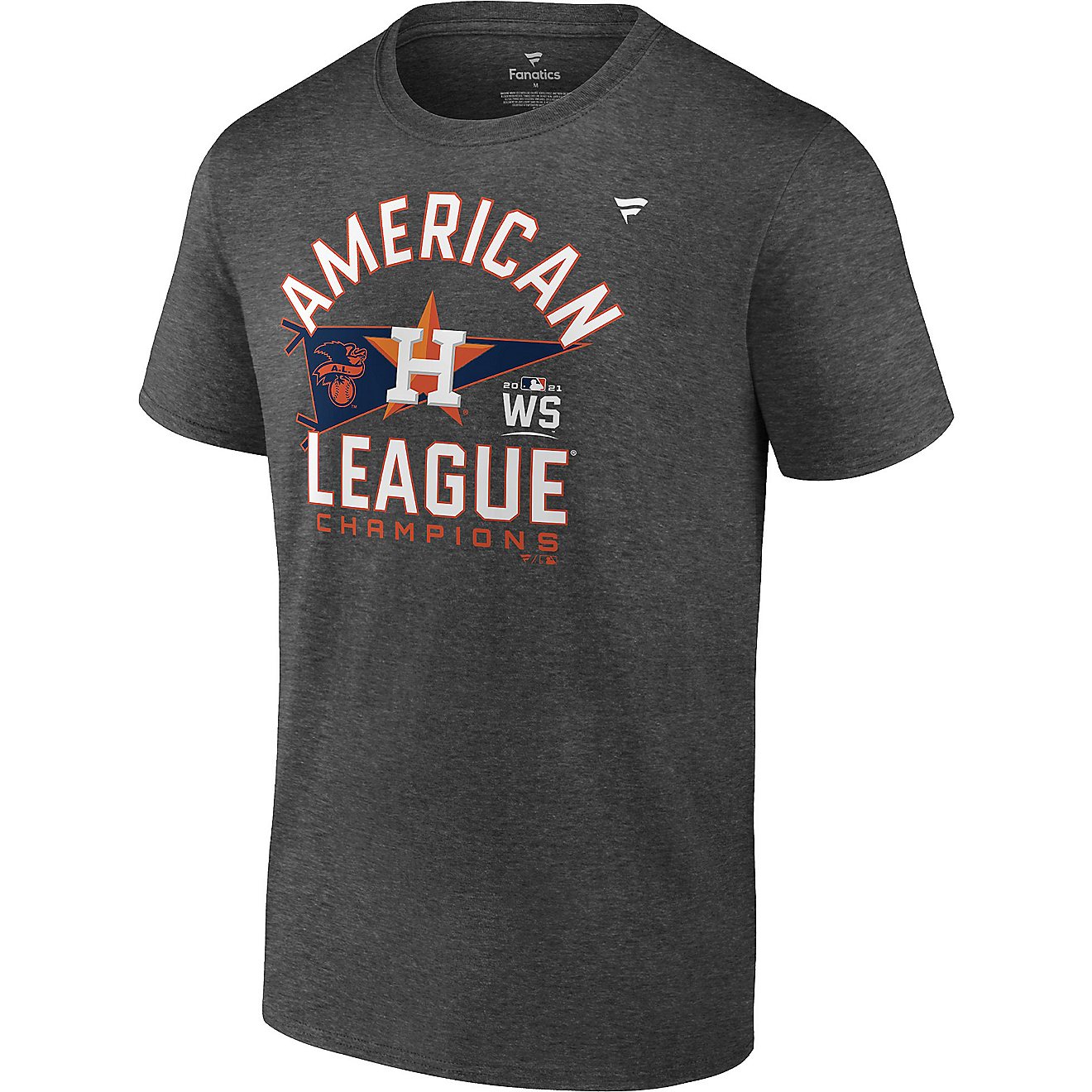 Houston Astros Men's 2021 ALCS Champs Locker Room Short Sleeve T-shirt                                                           - view number 1