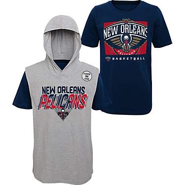 Outerstuff Boys' New Orleans Pelicans Train All Day 3-in-1 Combo Pack                                                           