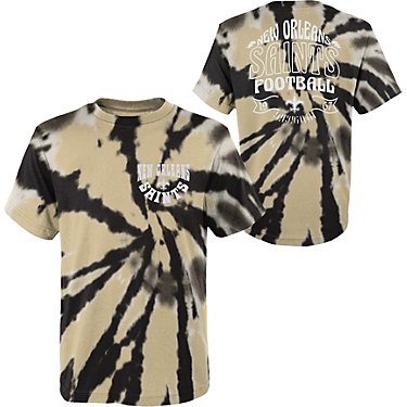 Outerstuff Kids' New Orleans Saints Pennant Tie Dye T-shirt
