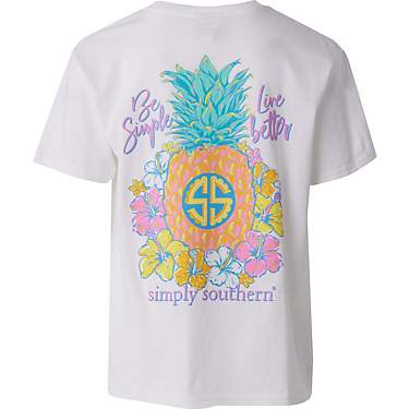 Simply Southern Girls' Pineapple T-shirt                                                                                        