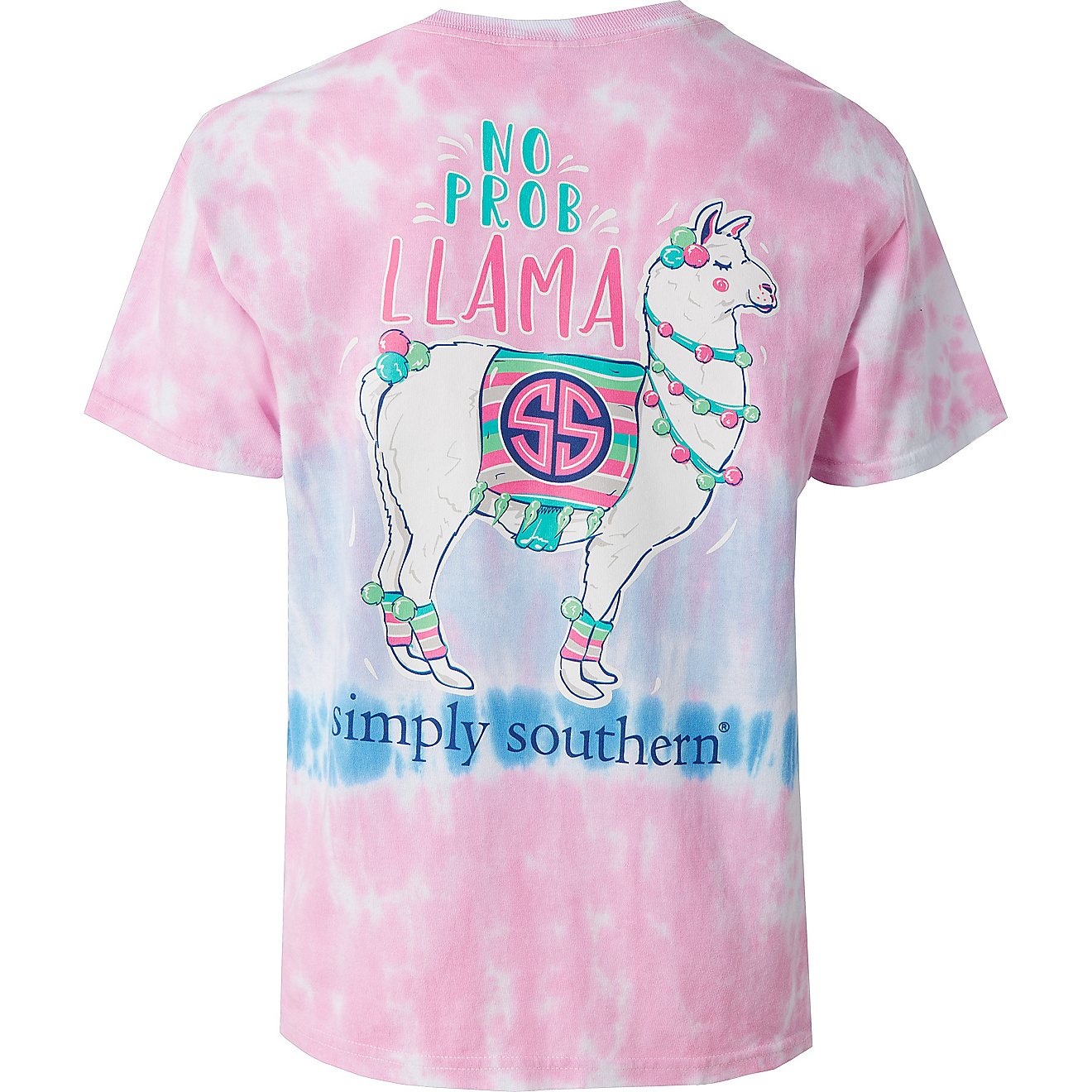 Simply Southern Girls' Llama Graphic T-shirt                                                                                     - view number 1