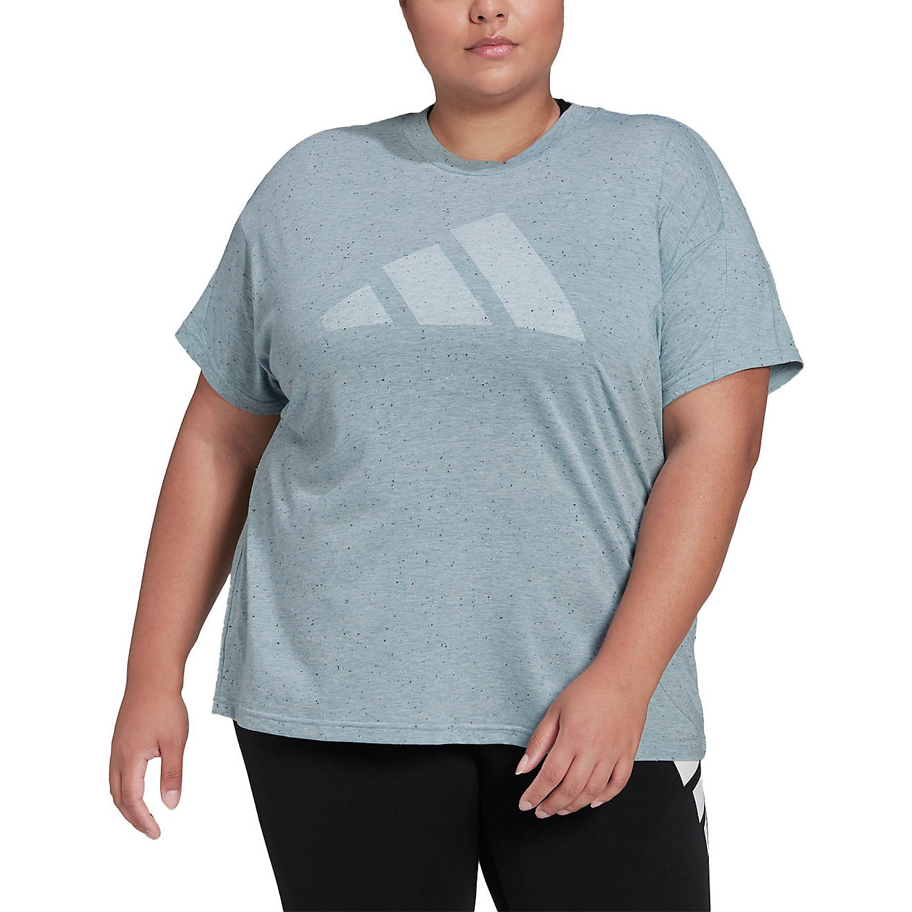 adidas Women's Winners 3.0 Plus Size Short Sleeve T-shirt                                                                        - view number 1