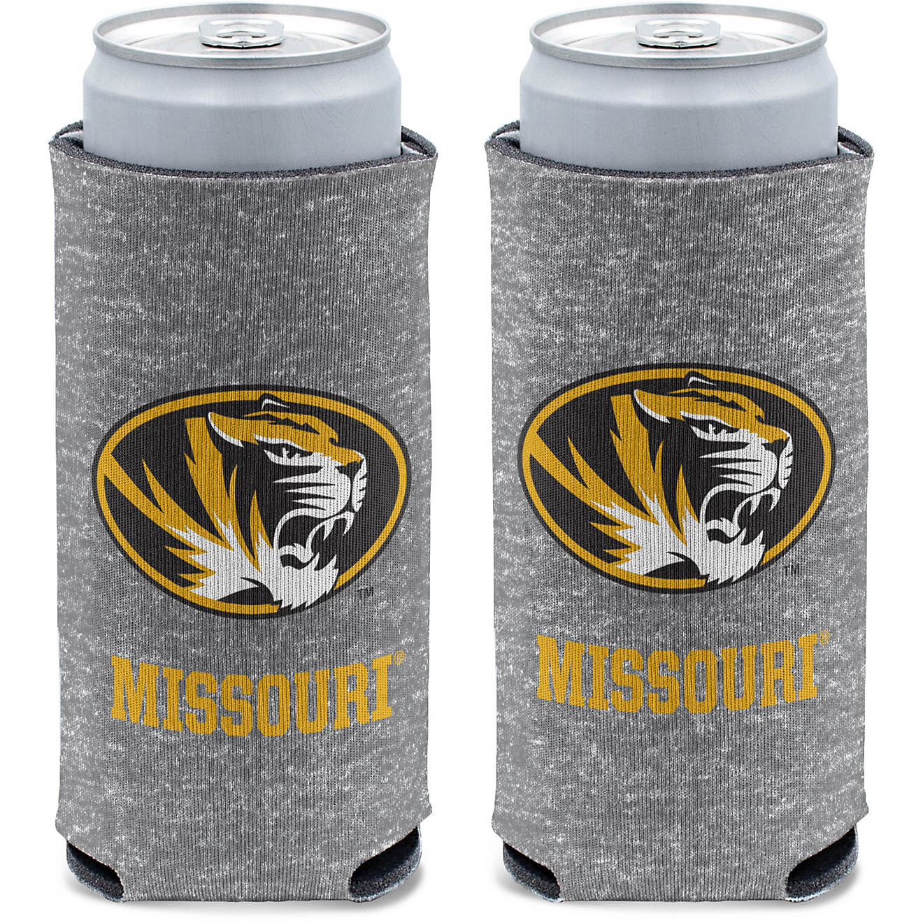 WinCraft University Of Missouri Heathered Slim Can Cooler                                                                        - view number 1