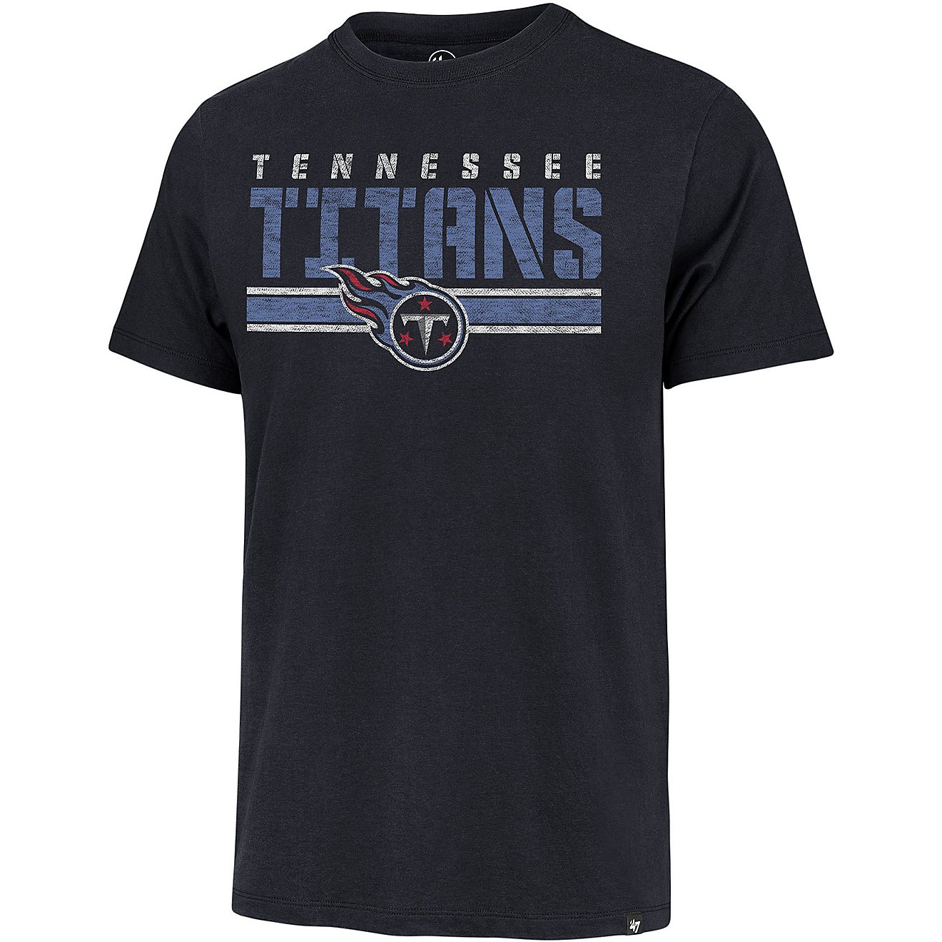 '47 Tennessee Titans Stripe Thru Franklin T-shirt                                                                                - view number 1