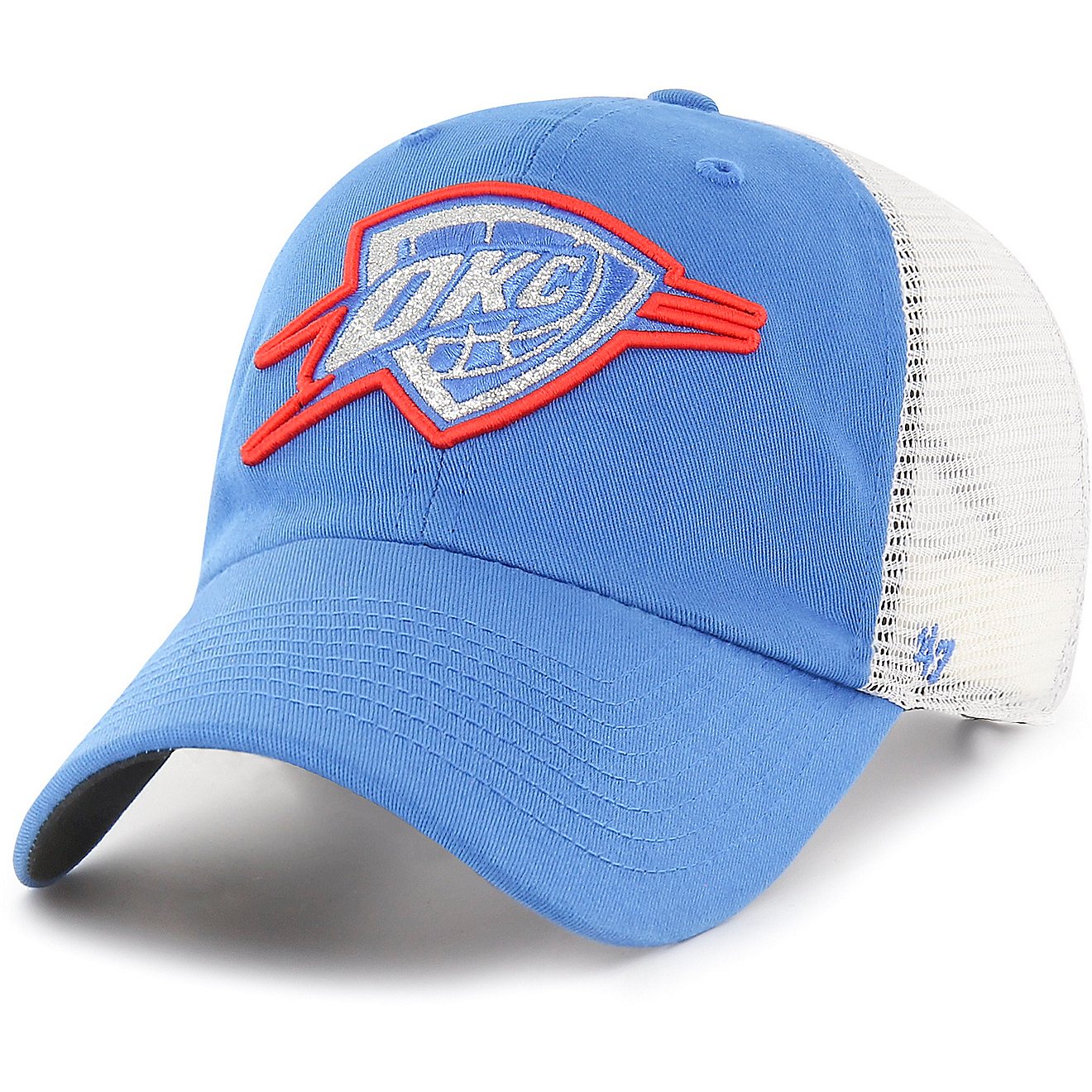 '47 Oklahoma City Thunder Women's Glitzy Clean Up Cap                                                                            - view number 1