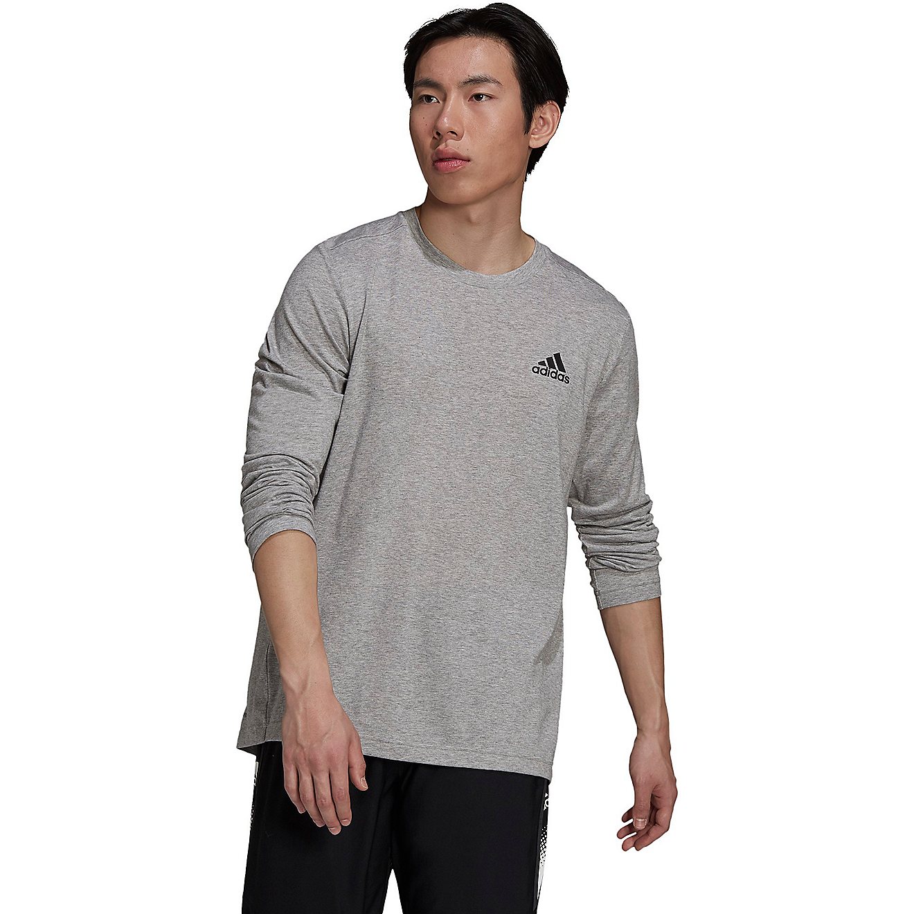adidas Men's Designed 2 Move Feelready Sport Long Sleeve T-shirt                                                                 - view number 1