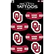Rico University of Oklahoma Tattoos 8-Pack                                                                                       - view number 1 image