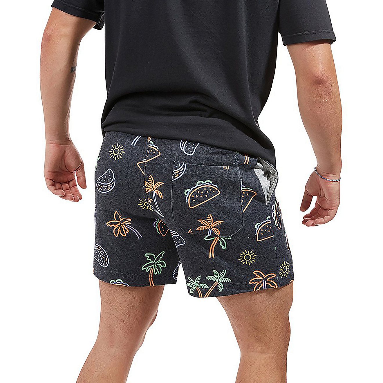 Chubbies Men's Nacho Tacos French Terry Shorts 5.5 in                                                                            - view number 3