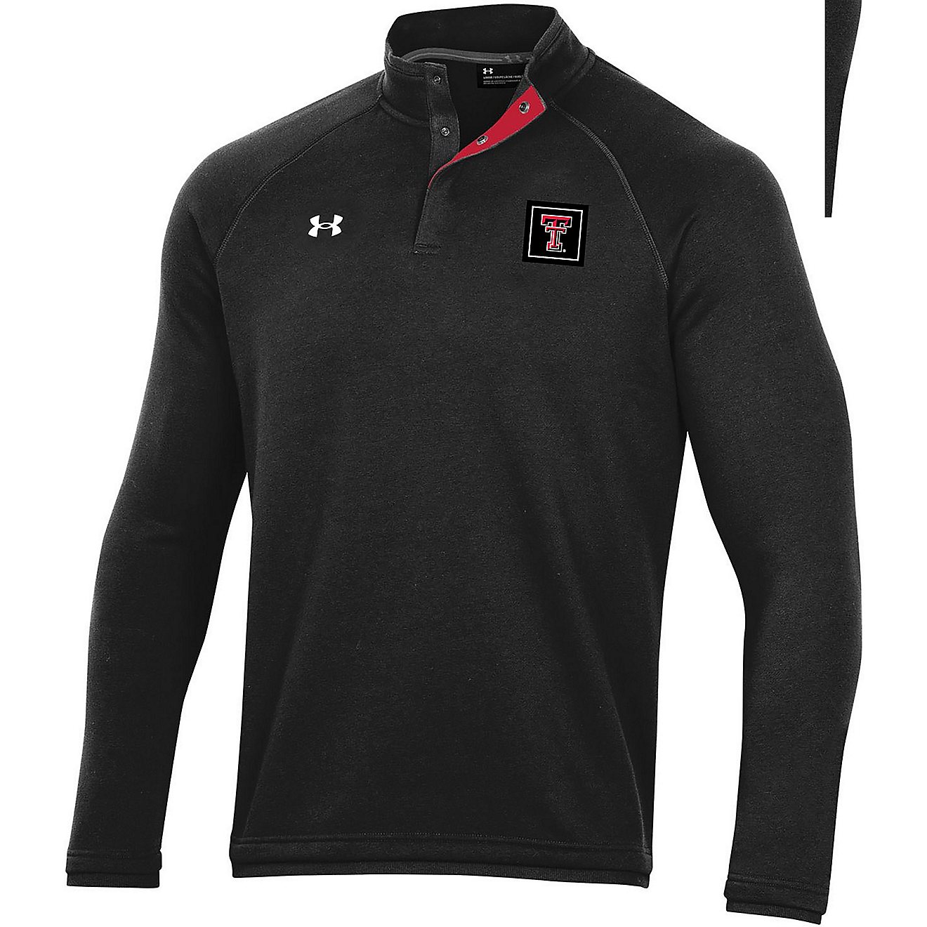 Under Armour Men's Texas Tech University Campus Fleece 1/4 Zip Pullover Shirt                                                    - view number 1