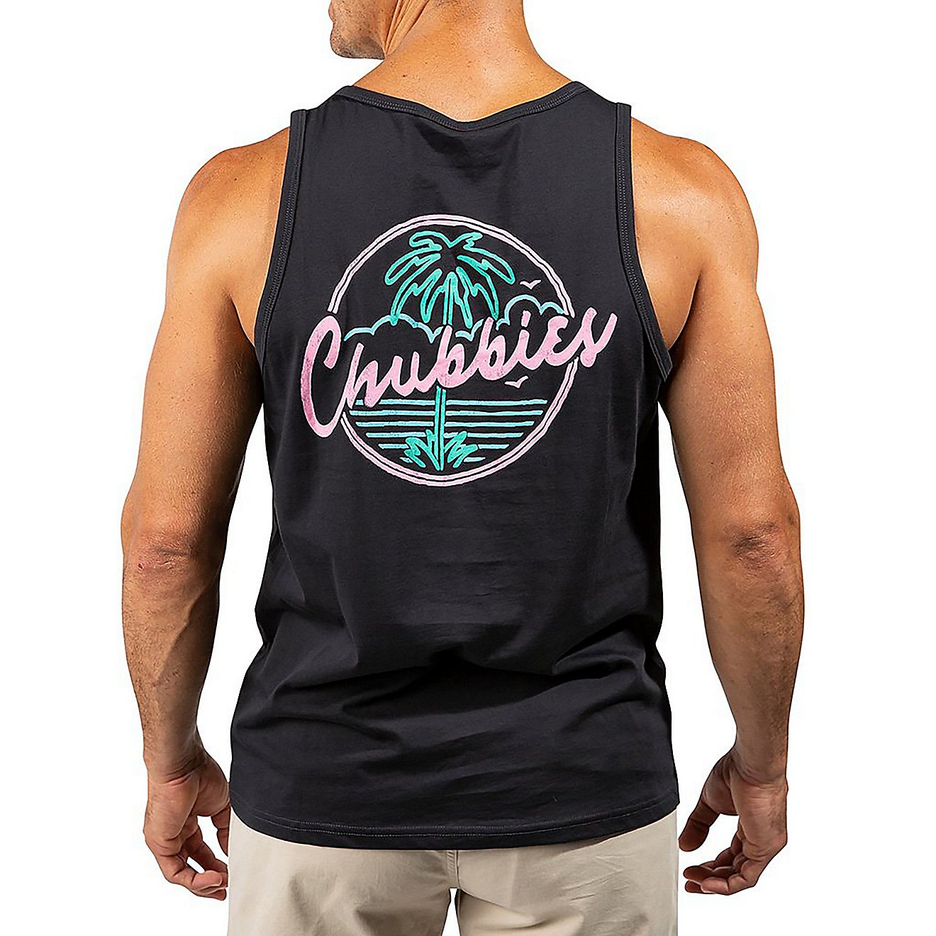 Chubbies Men's Palm Tree Graphic Tank Top                                                                                        - view number 1
