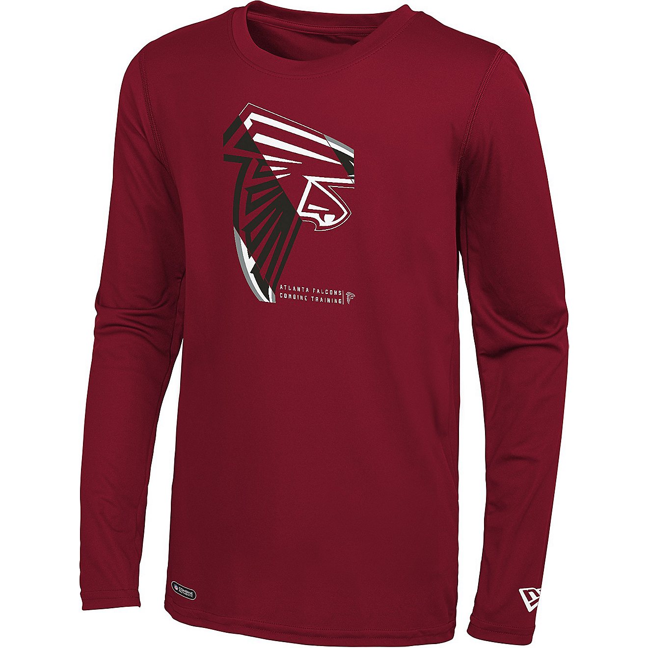 Outerstuff Men’s Atlanta Falcons Dri-Tek Sections Long Sleeve                                                                  - view number 1