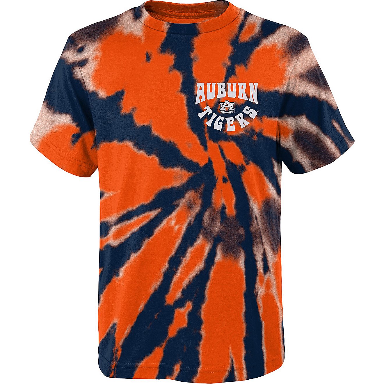 Outerstuff Kids' Auburn University Pennant Tie Dye T-shirt                                                                       - view number 3