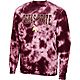 Colosseum Athletic Men's Texas State University Wooderson Tie Dye Crew Neck Sweater                                              - view number 1 image