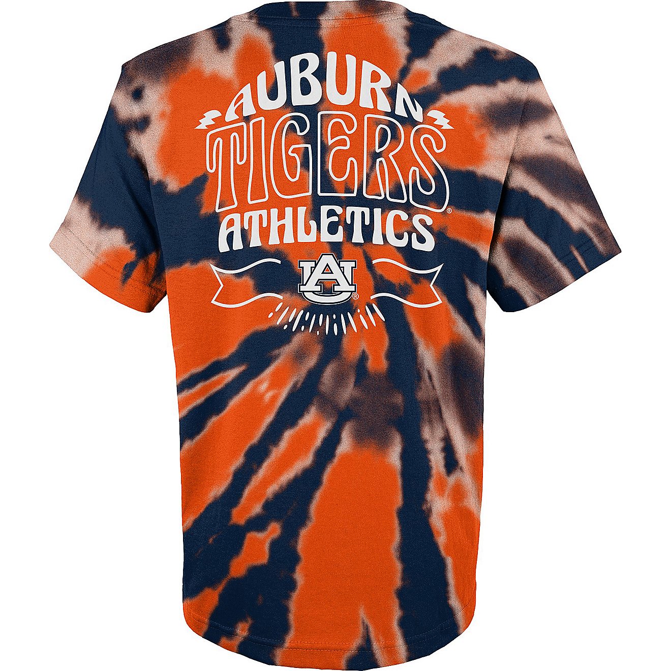 Outerstuff Kids' Auburn University Pennant Tie Dye T-shirt                                                                       - view number 2
