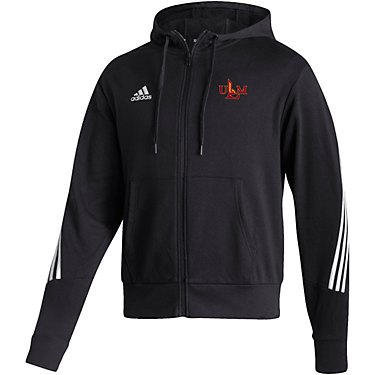 adidas Men's University of Louisiana at Monroe Fashion Full Zip Hoodie