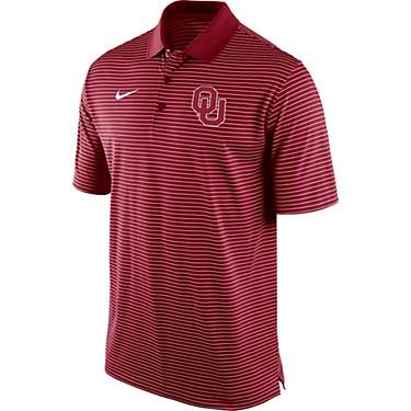 Nike Men's University of Oklahoma Stadium Stripe Polo Shirt                                                                     