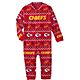 Outerstuff Newborns’ Kansas City Chiefs Ugly Sweater PJ Long Sleeve Coveralls                                                  - view number 1 image