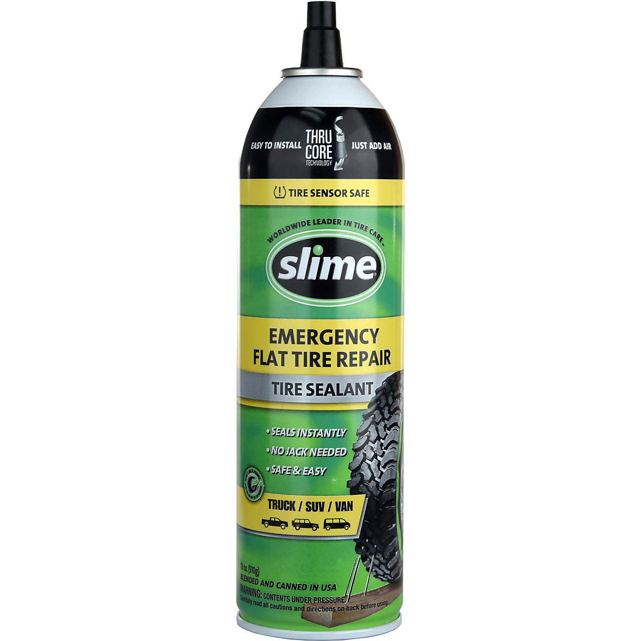 Slime Thru-Core 18 oz Emergency Tire Sealant                                                                                     - view number 1