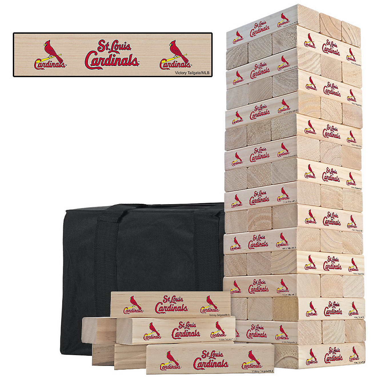 Victory Tailgate St. Louis Cardinals Game Day Tumble Tower                                                                       - view number 1