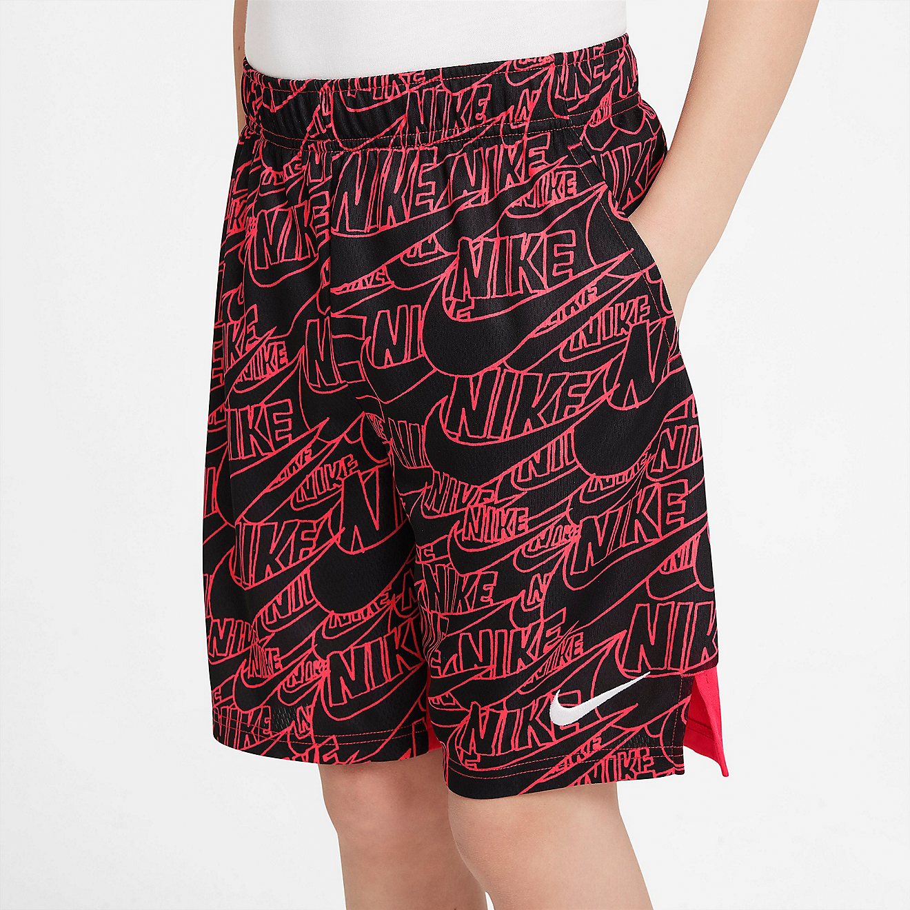 Nike Boys' Dri-FIT Printed Training Shorts 8 in                                                                                  - view number 2