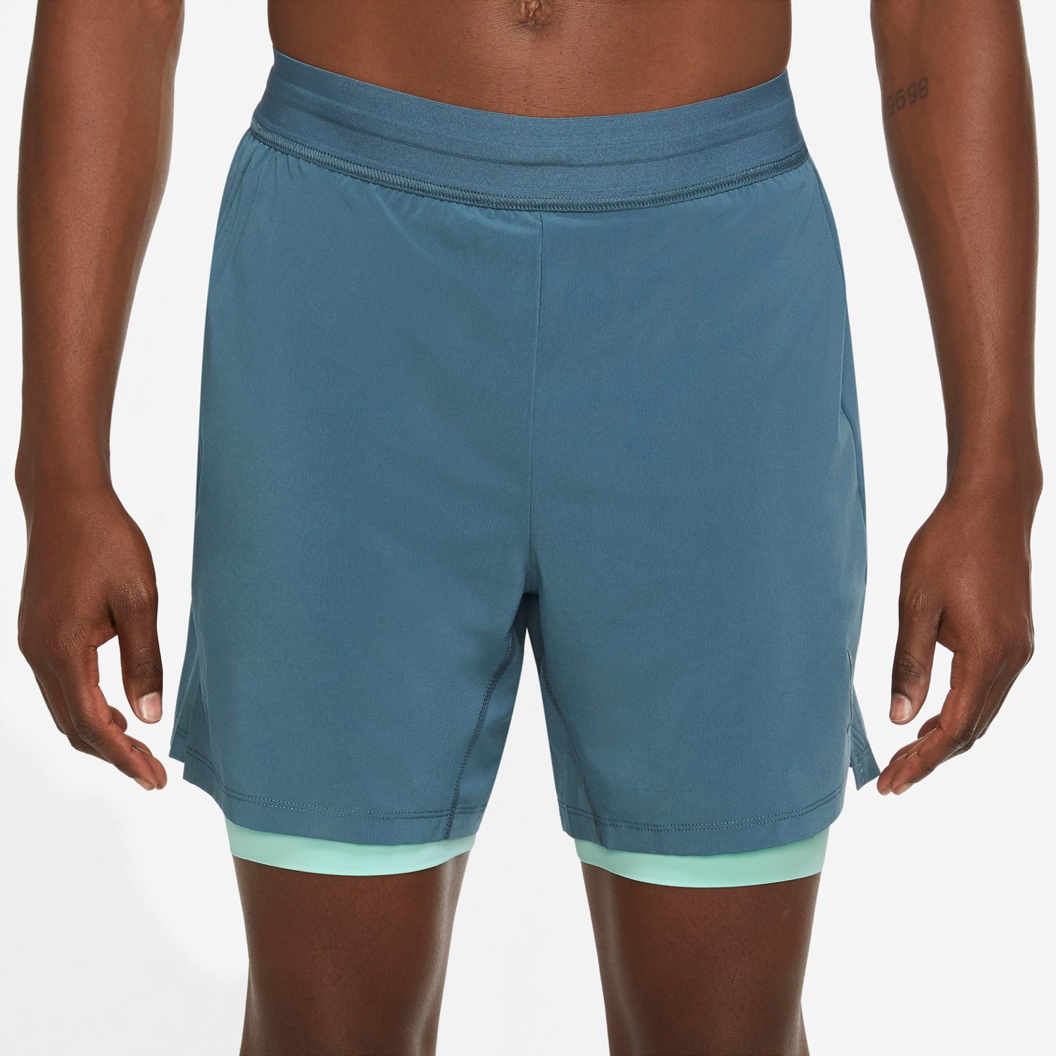 Nike Men's Yoga 2in1 Shorts BrickSeek