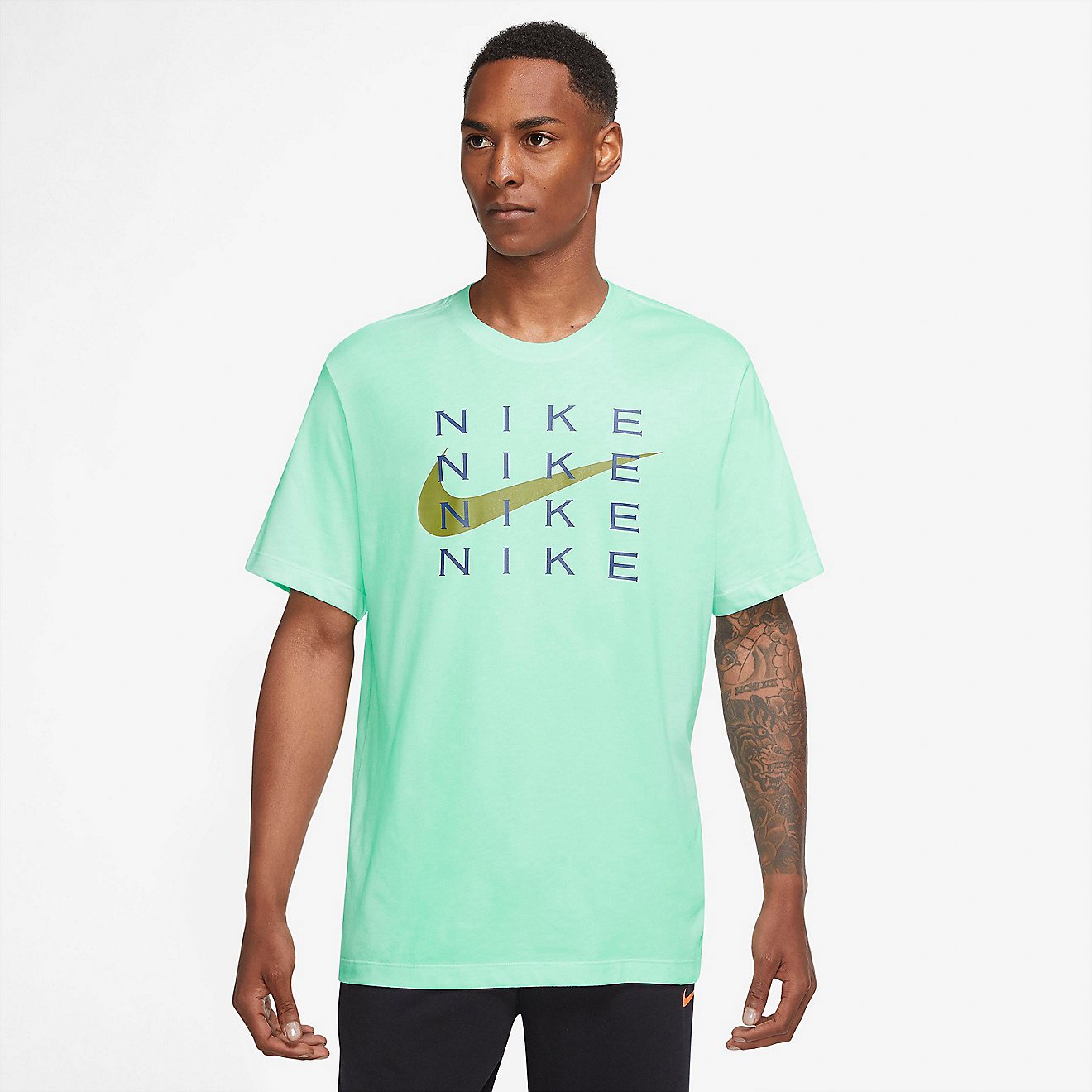 Nike Men's Dri-FIT Slub Training T-shirt                                                                                         - view number 1