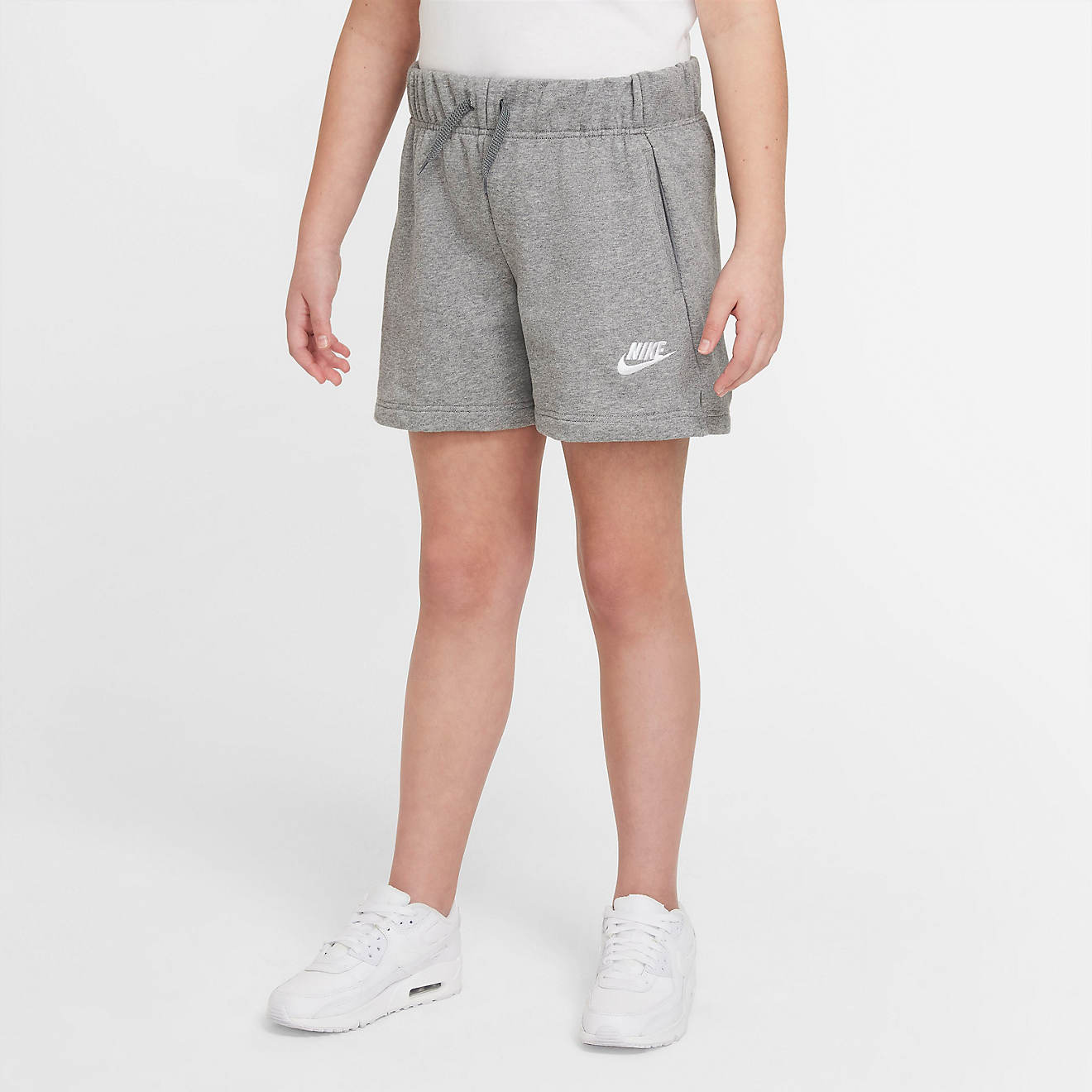 Nike Girls' Sportswear Club French Terry Shorts                                                                                  - view number 1