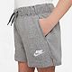 Nike Girls' Sportswear Club French Terry Shorts                                                                                  - view number 2 image