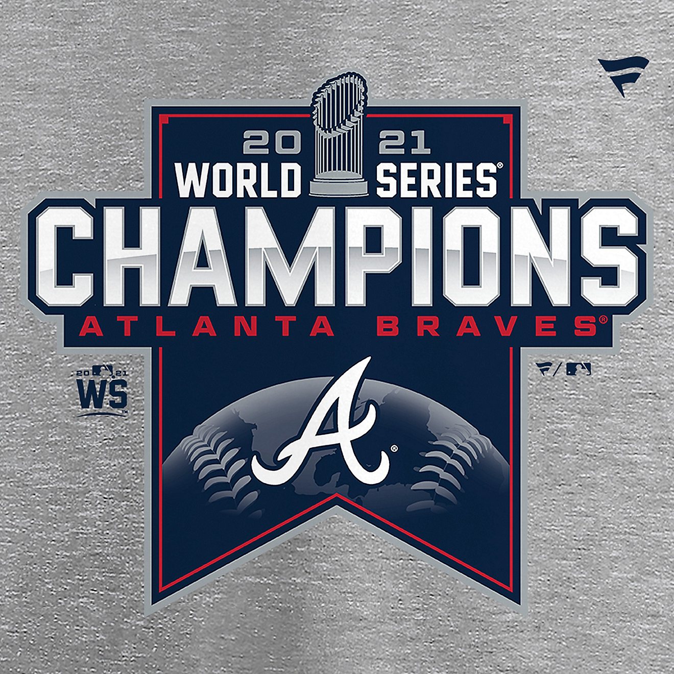 Atlanta Braves Men's 2021 World Series Champs Locker Room Short Sleeve T-shirt                                                   - view number 4