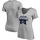 Atlanta Braves Women's 2021 World Series Champs Locker Room V-Neck Short Sleeve T-shirt - view number 3 image