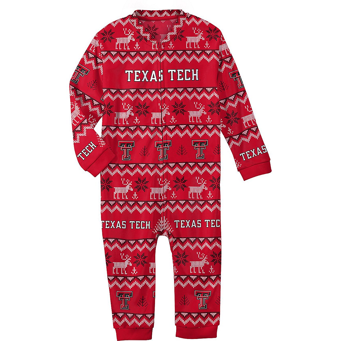FOCO Infants' Texas Tech University Ugly Sweater Onesie                                                                          - view number 1