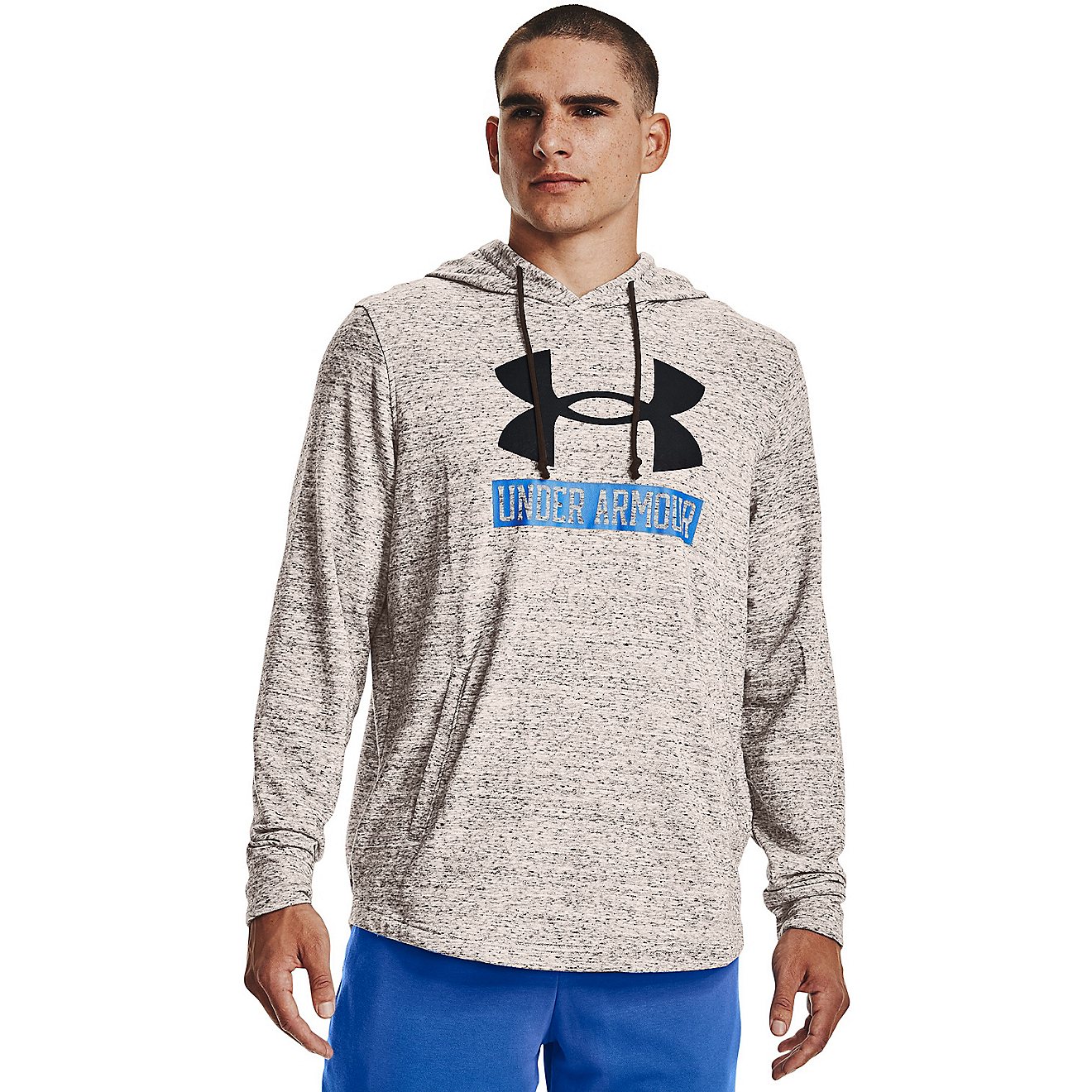 Under Armour Men's Rival Terry Logo Pullover Hoodie                                                                              - view number 1
