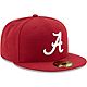 New Era Men's University of Alabama 59FIFTY Basic Fitted Cap                                                                     - view number 1 image