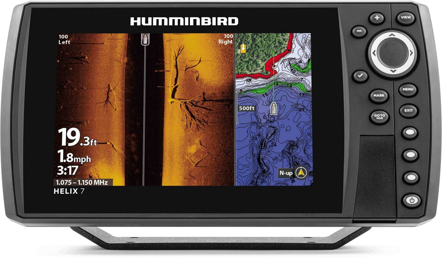 Humminbird Helix 7 CHIRP MSI GPS G4N Ethernet Networkable Fishfinder with GPS and Mega Side Imaging