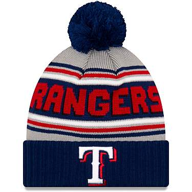 New Era Men's Texas Rangers Cheer Knit Beanie                                                                                   