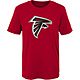Outerstuff Boys' Atlanta Falcons Primary Logo Short Sleeve T-shirt                                                               - view number 1 image