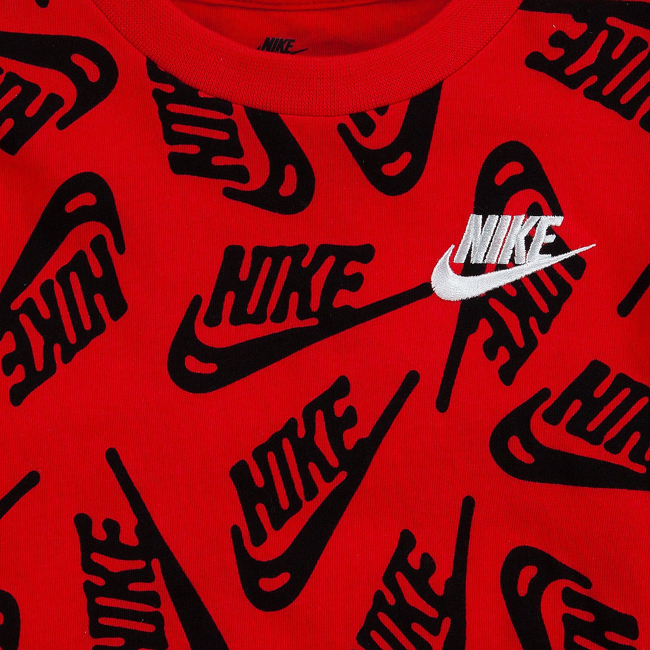 Nike Boys' Nike Sportswear MNSW AOP Short Sleeve T-shirt                                                                         - view number 2