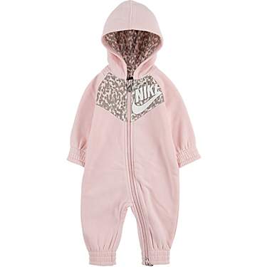 Nike Infant Girls' Leopard Coveralls                                                                                            