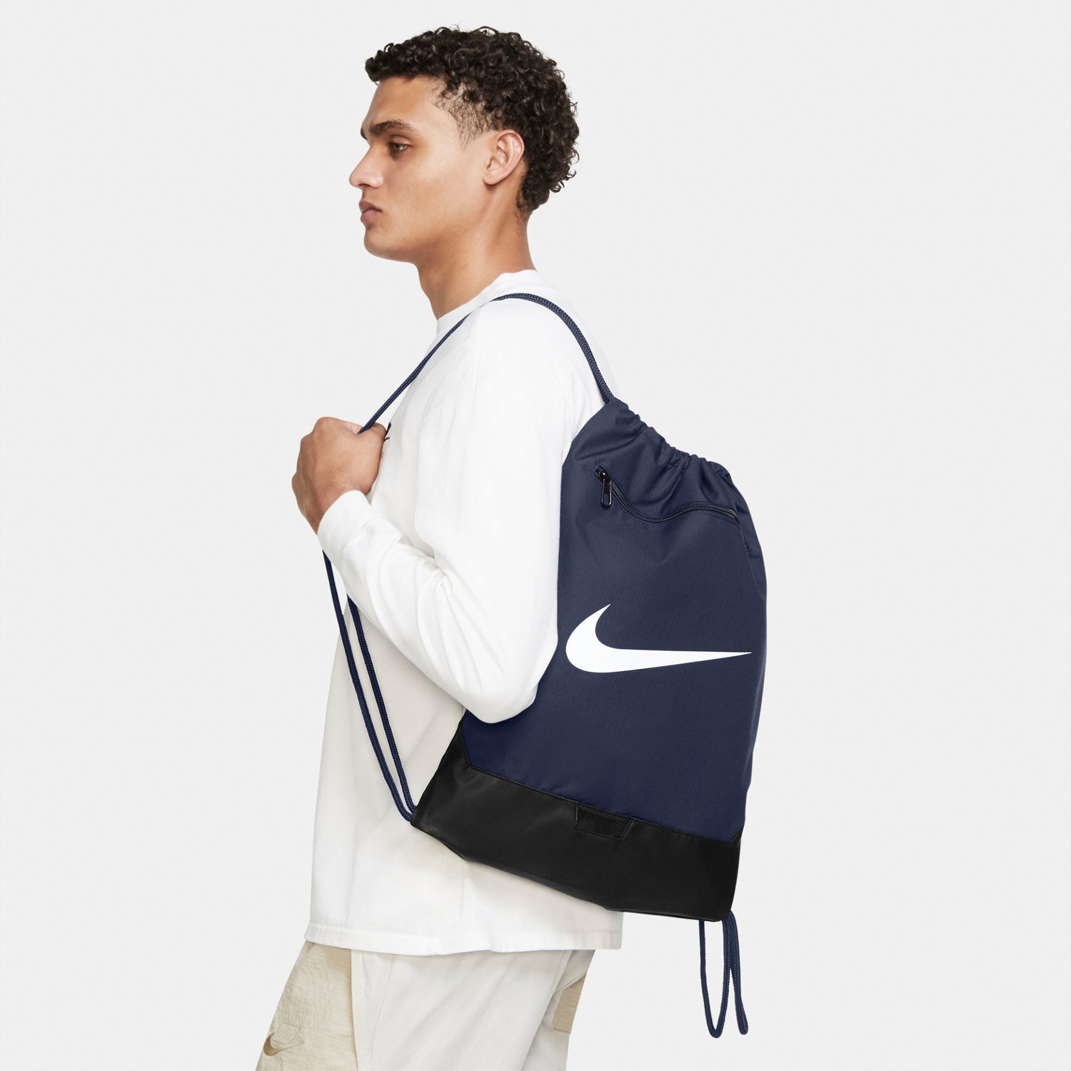 Nike Brasilia 9.5 Training Gym Sack Drawstring Bag