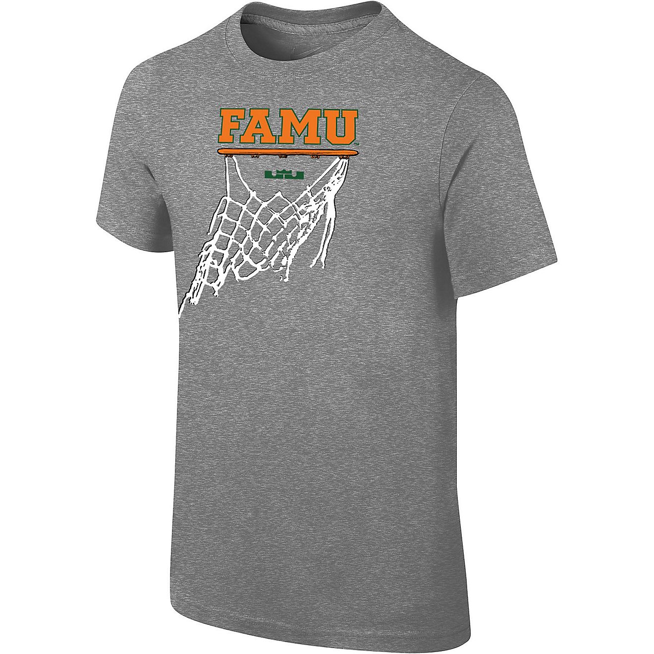 Nike Youth Florida A&M University LBJ Net Core Short Sleeve T-shirt                                                              - view number 1