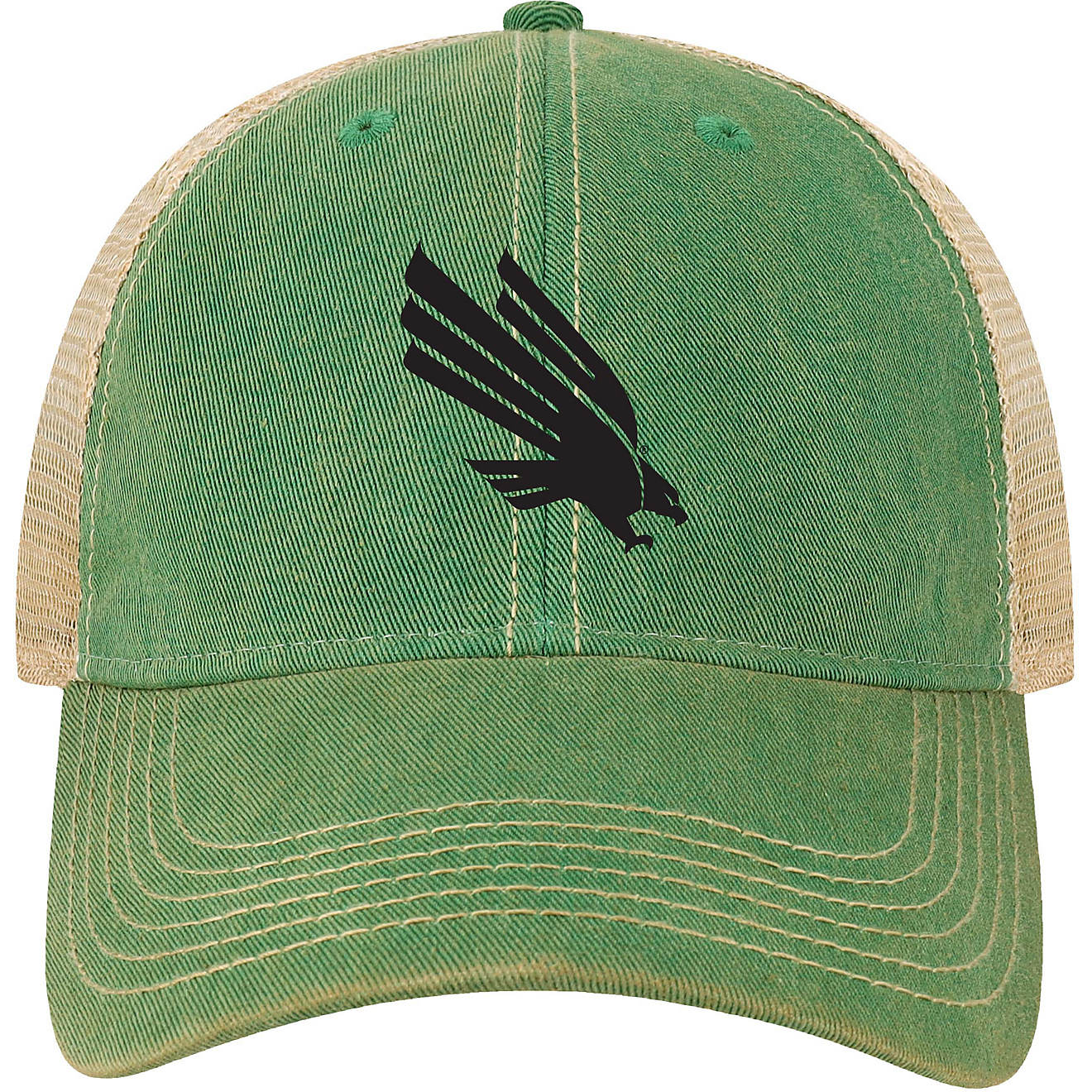 Legacy Adults' University of North Texas Old Favorite Trucker Logo Cap                                                           - view number 1