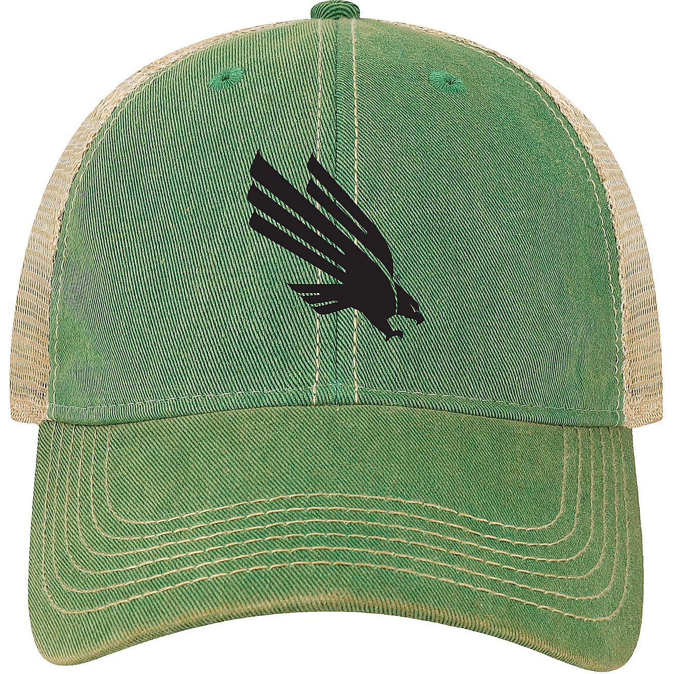 Legacy Adults' University of North Texas Old Favorite Trucker Logo Cap                                                           - view number 1