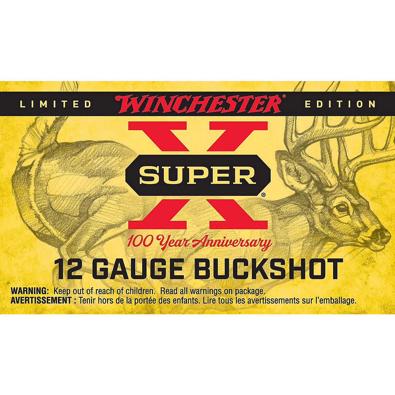 Winchester Super-X 100YR Anniversary 12-Gauge 00 Buck Shotshells - 10 Rounds                                                     - view number 3
