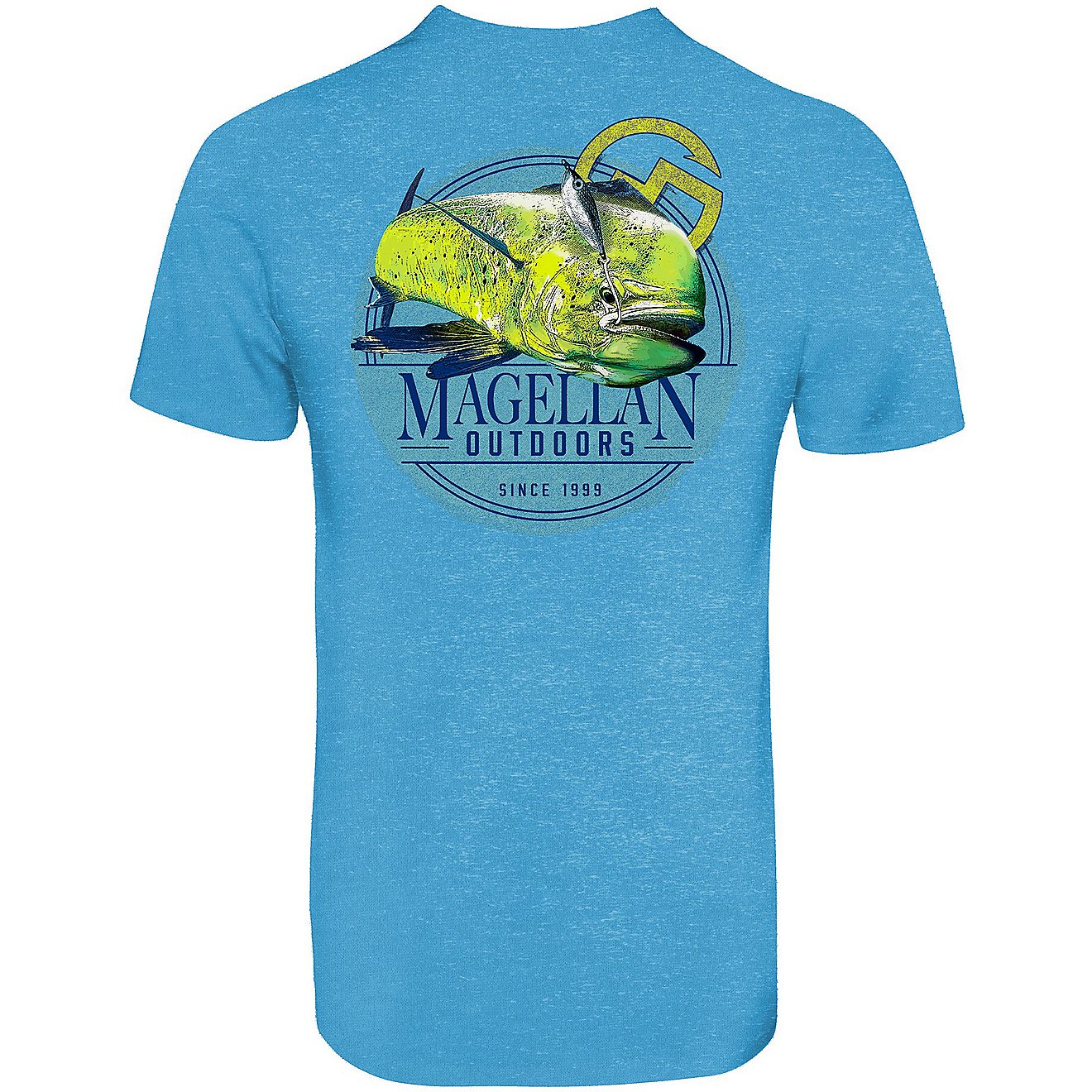 Magellan Outdoors Men's King Attack Mahi Graphic Short Sleeve T-shirt                                                            - view number 1