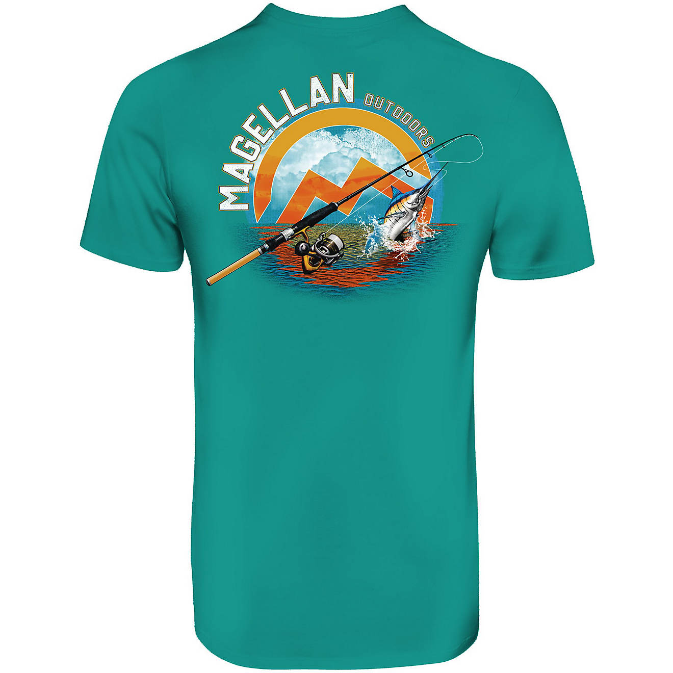 Magellan Outdoors Men's Fishing Colors Graphic Short Sleeve T-shirt                                                              - view number 1