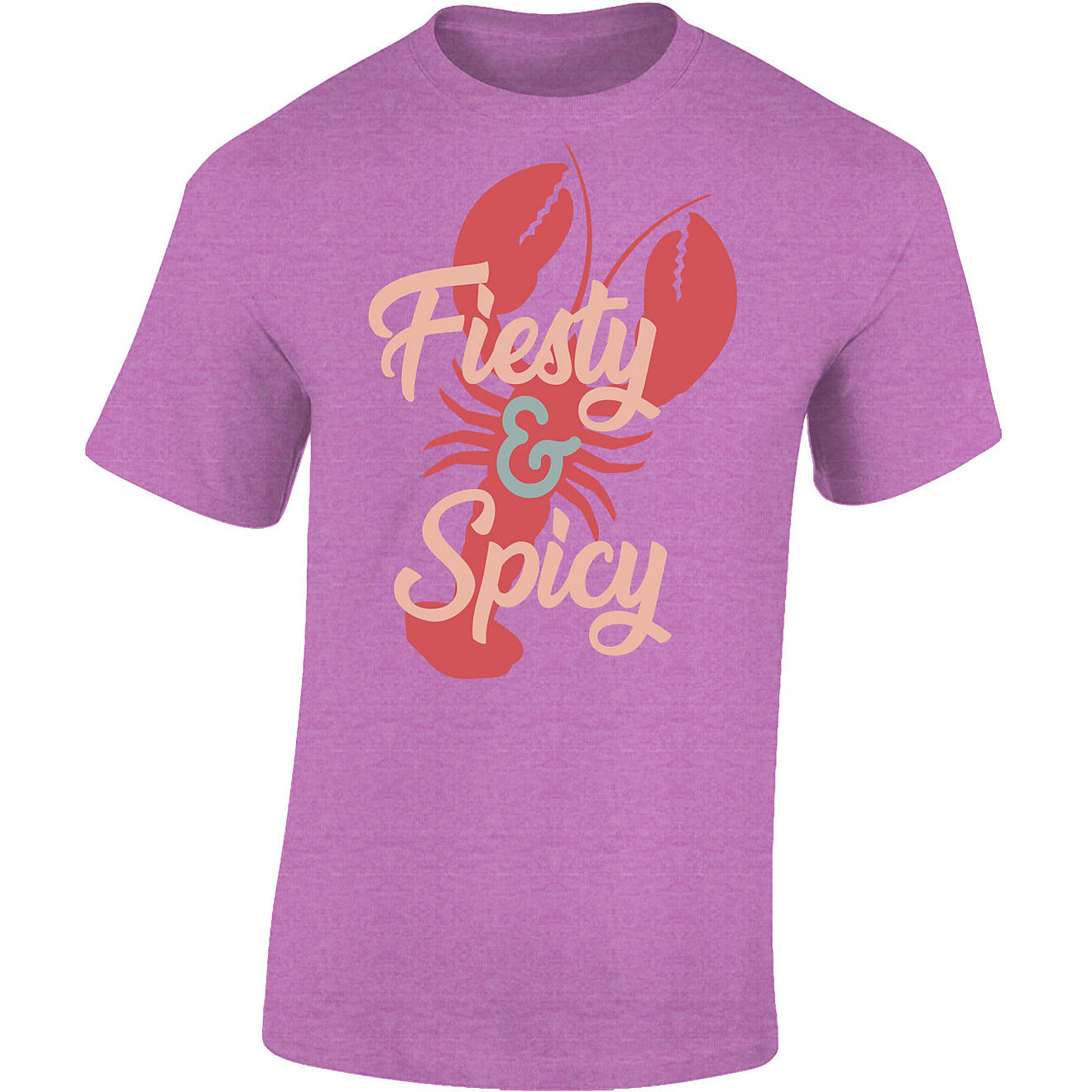 Academy Sports + Outdoors Men’s Feisty and Spicy Crawfish T-shirt                                                              - view number 1