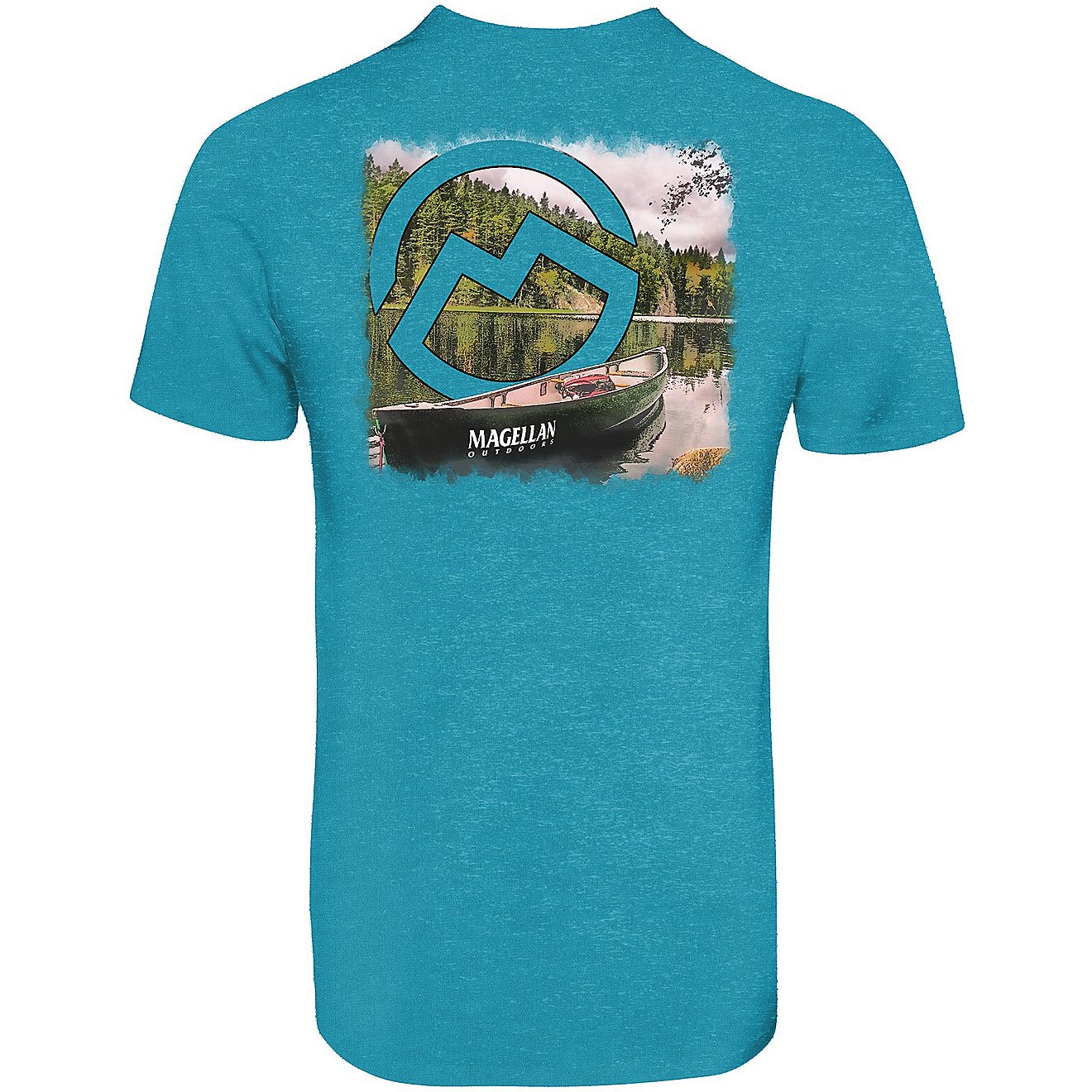Magellan Outdoors Men's Canoe Lake Graphic Short Sleeve T-shirt                                                                  - view number 1