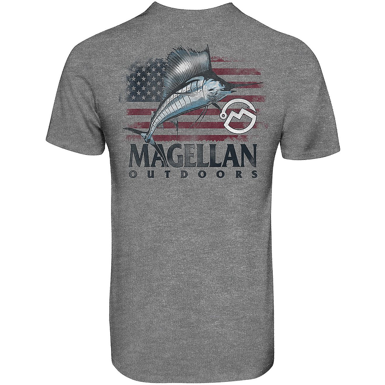 Magellan Outdoors Men's Sail Banner Graphic Short Sleeve T-shirt                                                                 - view number 1