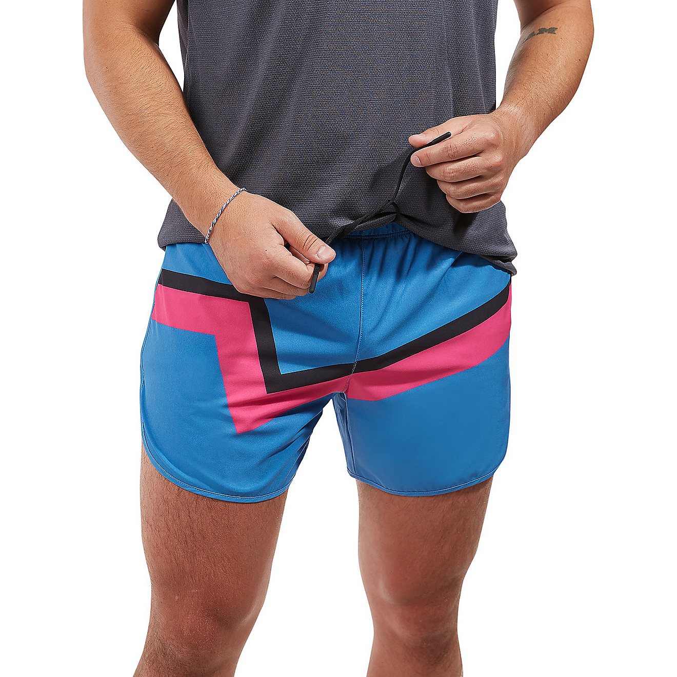 Chubbies Men's Stripe Here Stripe Now Running Shorts 5.5 in                                                                      - view number 1
