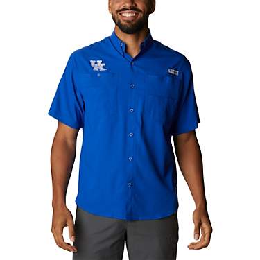 Columbia Sports Men's University of Kentucky Tamiami Short Sleeve Fishing Shirt                                                 